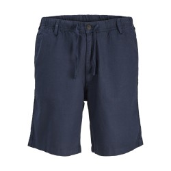 JACK & JONES Jaiden hybrid bondi jog hør shorts - Dark Navy