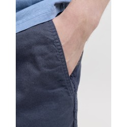 JACK & JONES Jaiden hybrid bondi jog hør shorts - Dark Navy