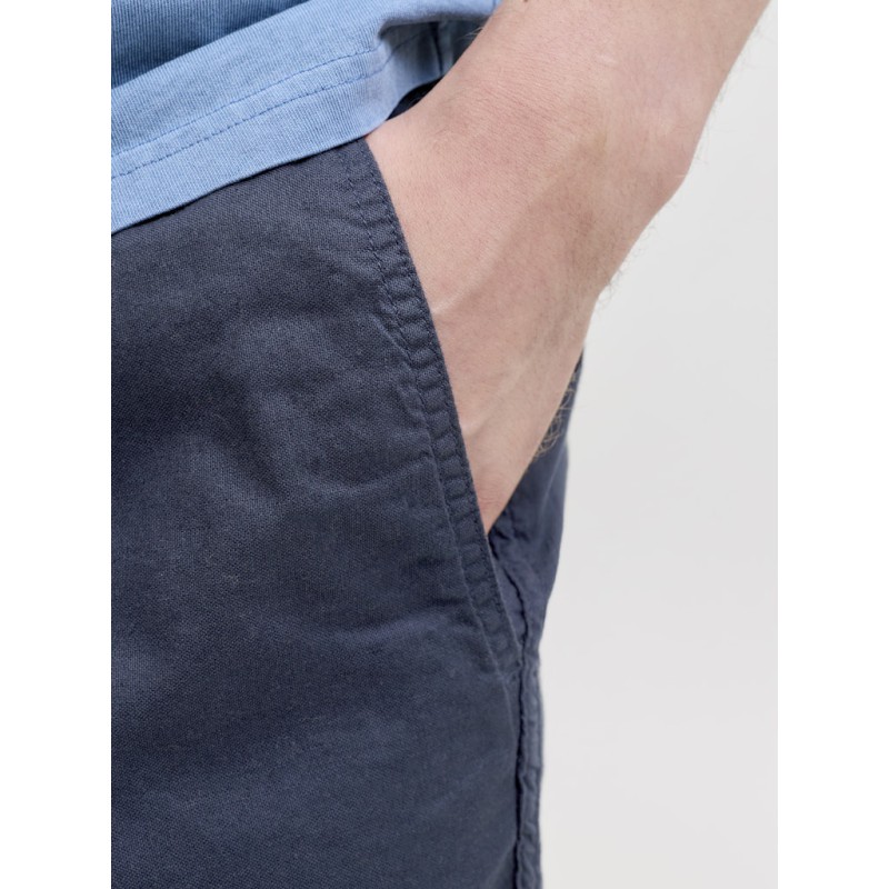 JACK & JONES Jaiden hybrid bondi jog hør shorts - Dark Navy