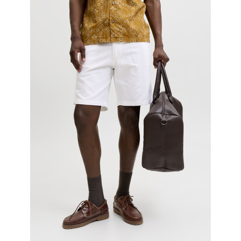 JACK & JONES Jaiden hybrid bondi jog hør shorts - White