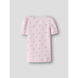 NAME IT MINI Hannis kortærmet t-shirt - Cradle Pink