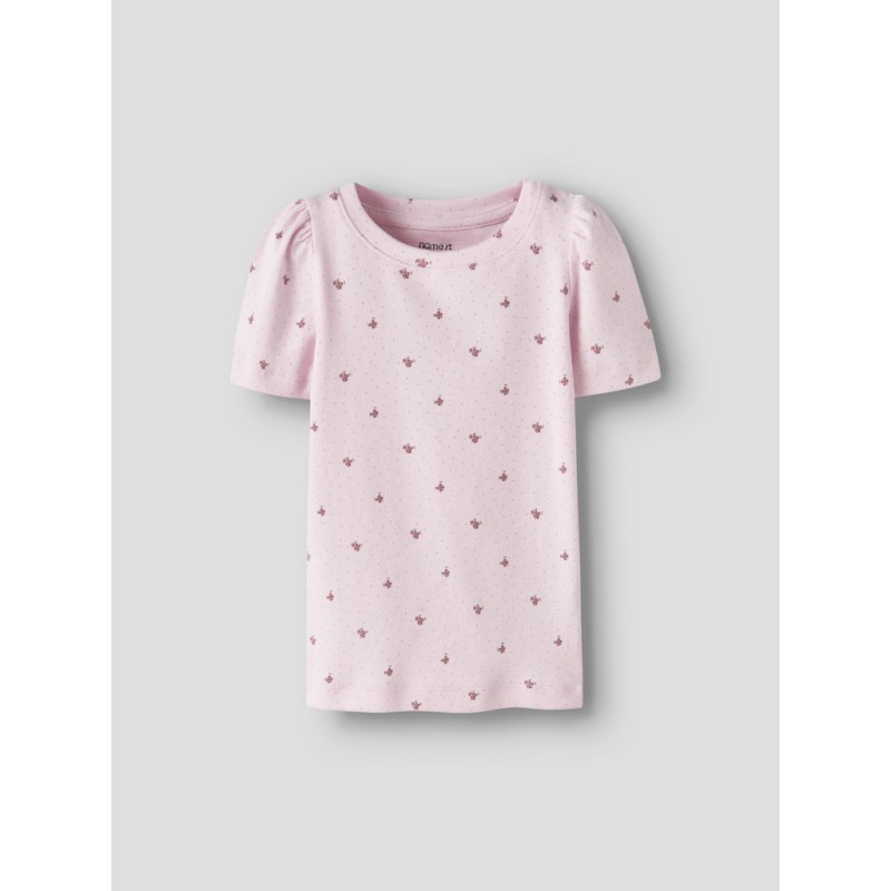 NAME IT MINI Hannis kortærmet t-shirt - Cradle Pink