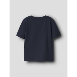 NAME IT MINI Antonie Stitch kortærmet t-shirt - Navy Blazer