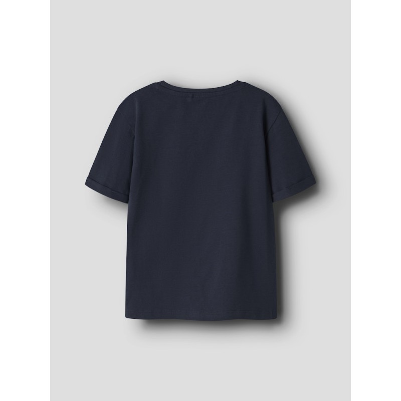 NAME IT MINI Antonie Stitch kortærmet t-shirt - Navy Blazer