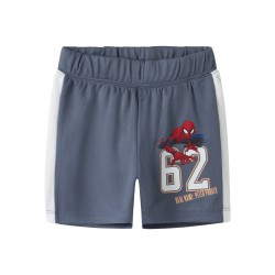 NAME IT MINI Manri spider long poly shorts - Vintage Indigo