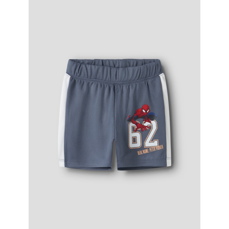 NAME IT MINI Manri spider long poly shorts - Vintage Indigo