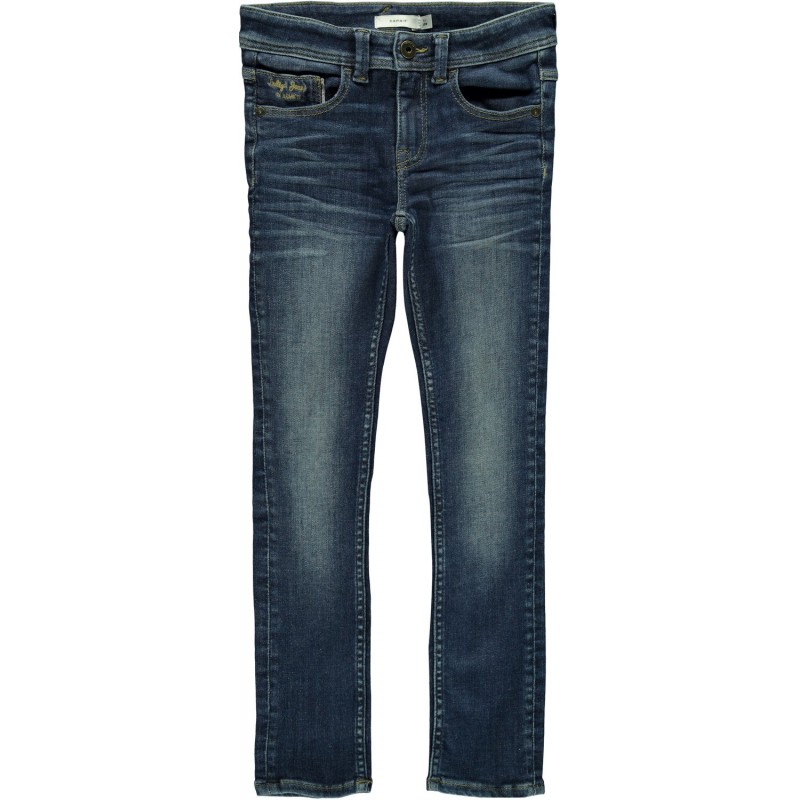 NAME IT KIDS THEO JEANS X-SLIM - Medium Blue Denim