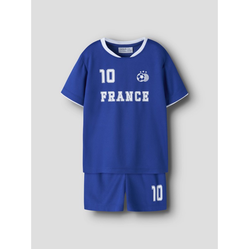 NAME IT MINI Unisex Hi team shorts sæt - Surf the Web France