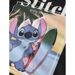 NAME IT Kids Aftina Stitch kortærmet t-shirt - Sort