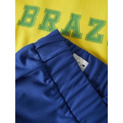 NAME IT KIDS Unisex Hi team shorts sæt - Empire Yellow