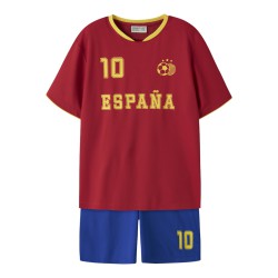 NAME IT KIDS Unisex Hi team shorts sæt - Surf The Web