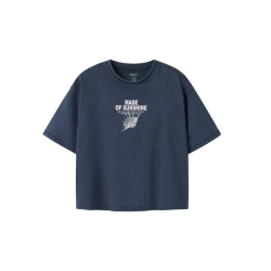 NAME IT Kids Joanni kortærmet realxed top - Navy Blazer