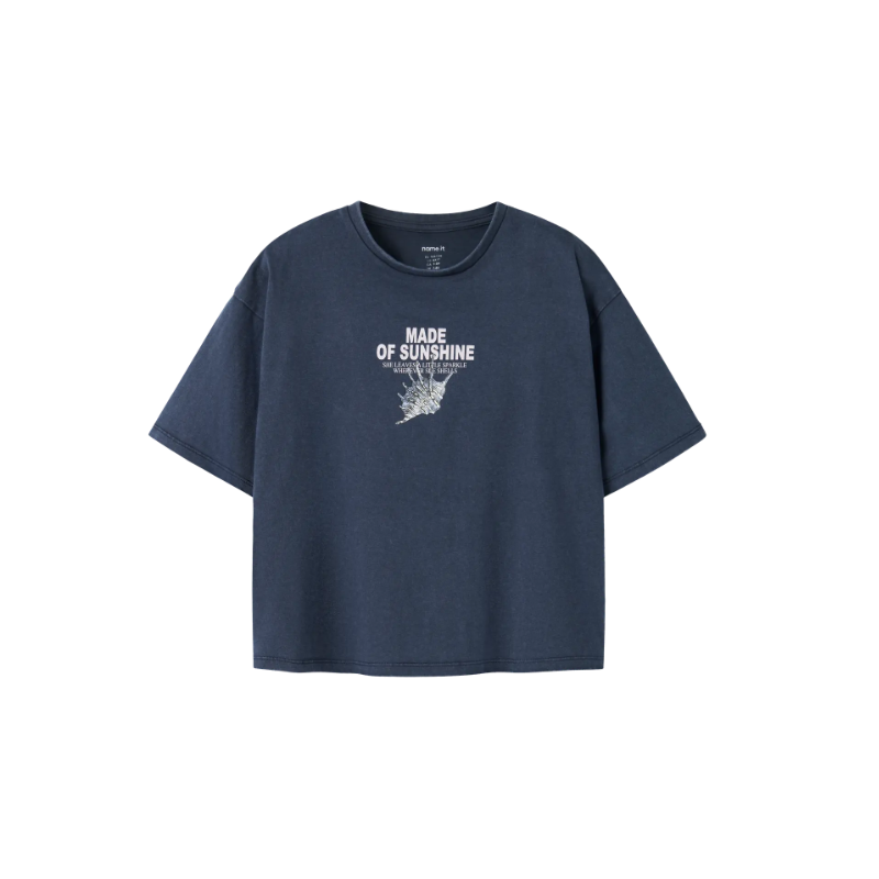 NAME IT Kids Joanni kortærmet realxed top - Navy Blazer