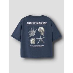 NAME IT Kids Joanni kortærmet realxed top - Navy Blazer