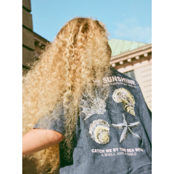 NAME IT Kids Joanni kortærmet realxed top - Navy Blazer