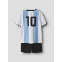 NAME IT MINI Unisex Hi team shorts sæt - Black