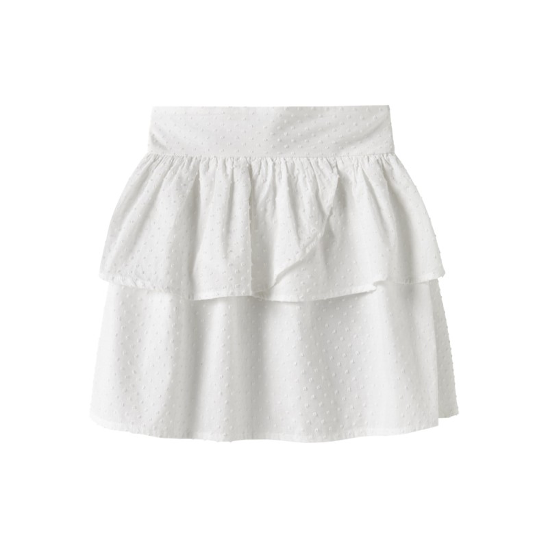 NAME IT Kids Jusa nederdel - Bright White