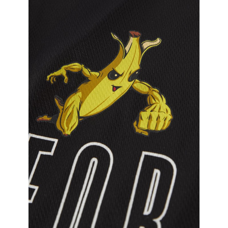 NAME IT Kids Alisher fortnite kortærmet poly t-shirt - Sort