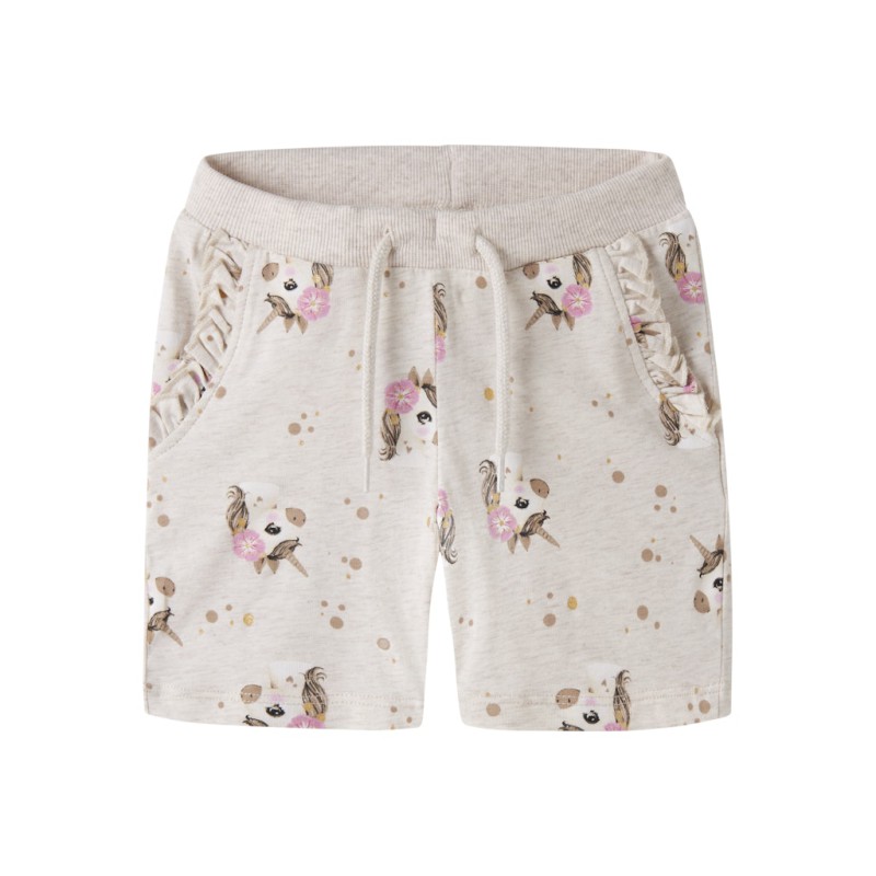 NAME IT MINI Jalisa shorts - Peyote Melange