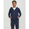 JACK & JONES Junior Zip Hoodie - Navy Blazer