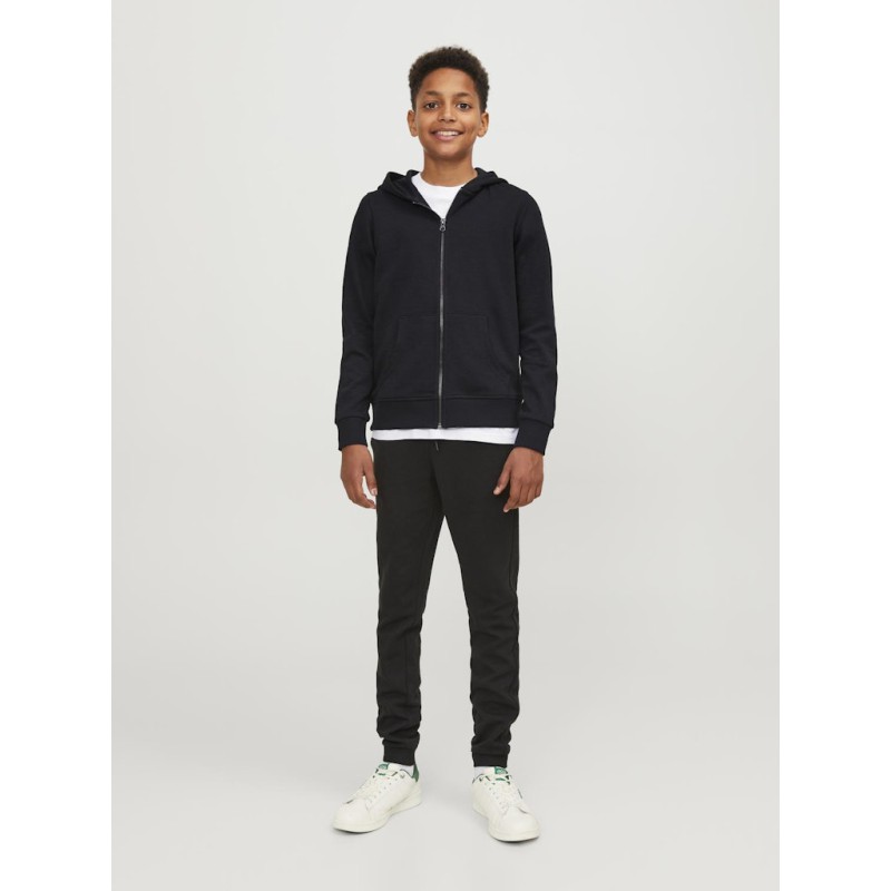 JACK & JONES Junior Zip Hoodie - Forest Night