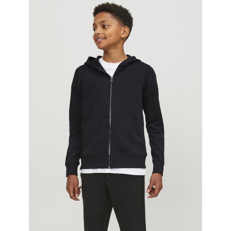 JACK & JONES Junior Zip Hoodie - Forest Night