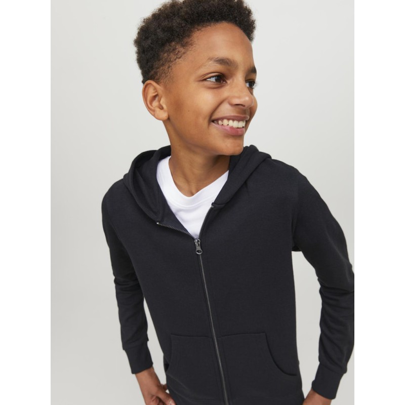 JACK & JONES Junior Zip Hoodie - Forest Night