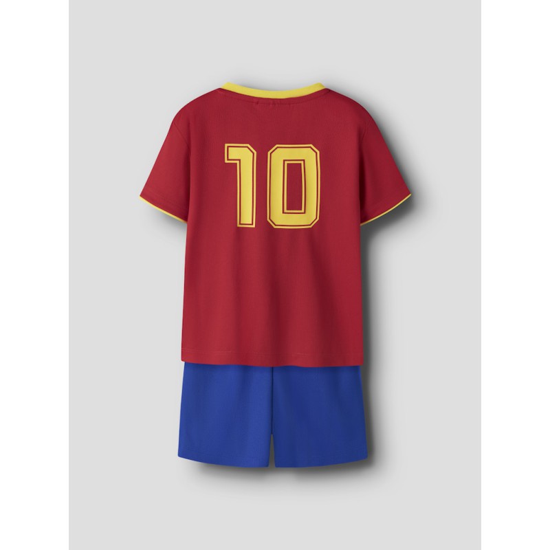 NAME IT MINI Unisex Hi team shorts sæt - Surf the Web / Spain