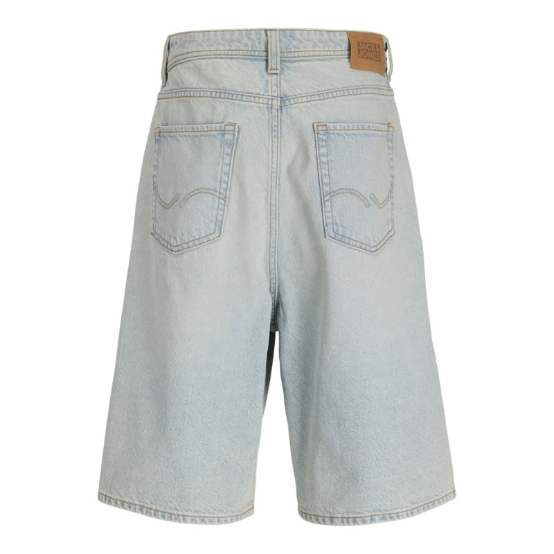 JACK & JONES Junior Ron X-Baggy Denim Shorts - Blue Denim