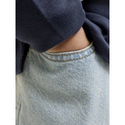 JACK & JONES Ron X-Baggy Denim Shorts - Blue Denim