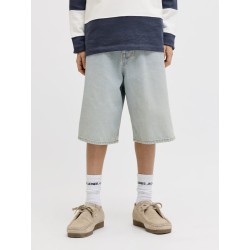 JACK & JONES Ron X-Baggy Denim Shorts - Blue Denim