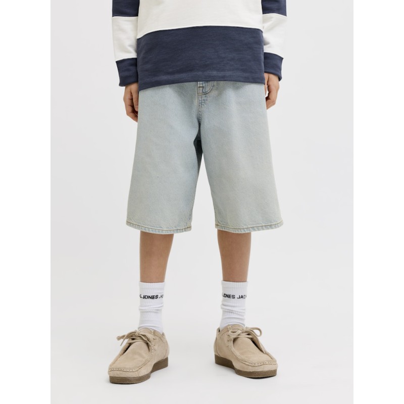 JACK & JONES Ron X-Baggy Denim Shorts - Blue Denim