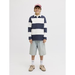 JACK & JONES Ron X-Baggy Denim Shorts - Blue Denim