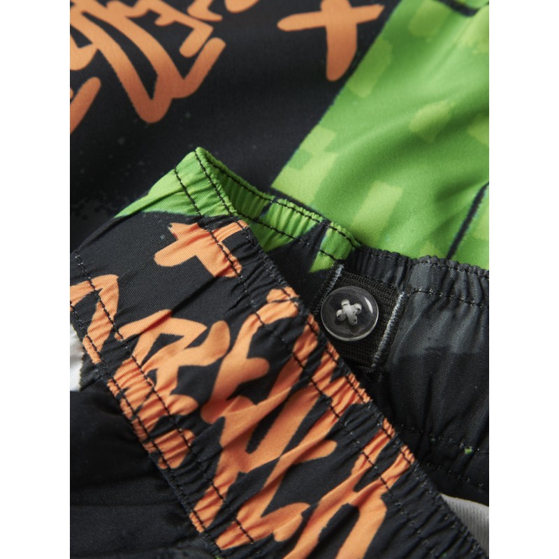 NAME IT Kids Mic Minecraft Badeshorts - Sort