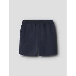 NAME IT MINI Mal stitch long sweat shorts - Navy Blazer