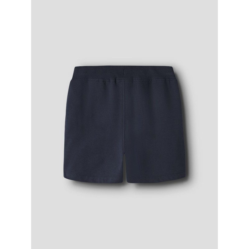 NAME IT MINI Mal stitch long sweat shorts - Navy Blazer
