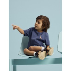 NAME IT MINI Himus kortærmet t-shirt - Vintage Indigo