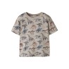 NAME IT MINI Himus kortærmet t-shirt - Pure Cashmere