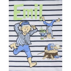 NAME IT MINI Miall emil kortærmet t-shirt - Bright White