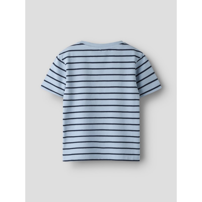 NAME IT MINI Miall emil kortærmet t-shirt - Blue Fog