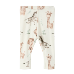 NAME IT BABY Hanimal xls leggings - Coconut Milk