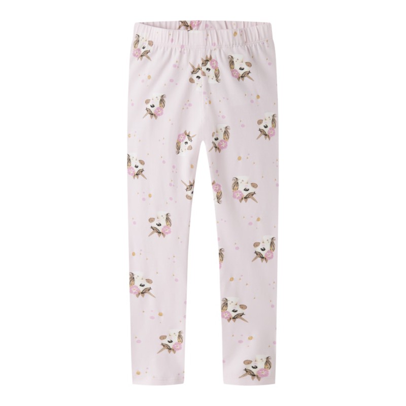 NAME IT MINI pige - Jalisa slim leggings - Cradle Pink