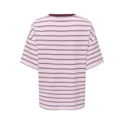 ONLY Lisa kortærmet stribede t-shirt - Pink Lady