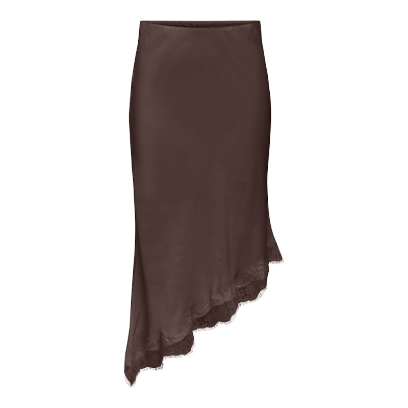 ONLY Faraya satin blonde nederdel - Shopping Bag