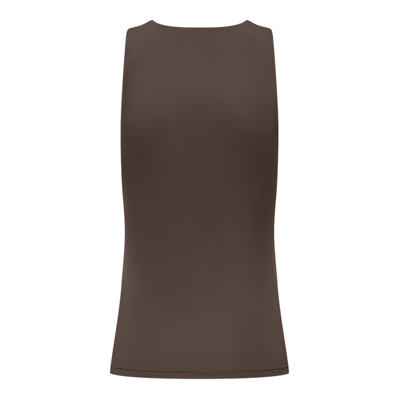 ONLY 2-Ways Fit Top - Chocolate Martini