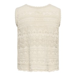 ONLY CARMAKOMA Luza reversible strik top - Birch