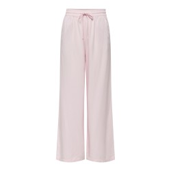 JDY Say HW Linen Wide Bukser - Pink Dogwood