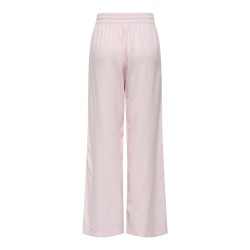 JDY Say HW Linen Wide Bukser - Pink Dogwood