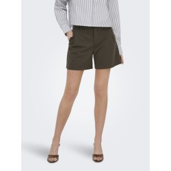 JDY Geggo life occasion shorts - Chocolate Brown