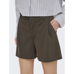 JDY Geggo life occasion shorts - Chocolate Brown